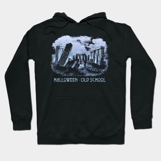 Halloween Old School - Stonehenge Hoodie by hauntedjack